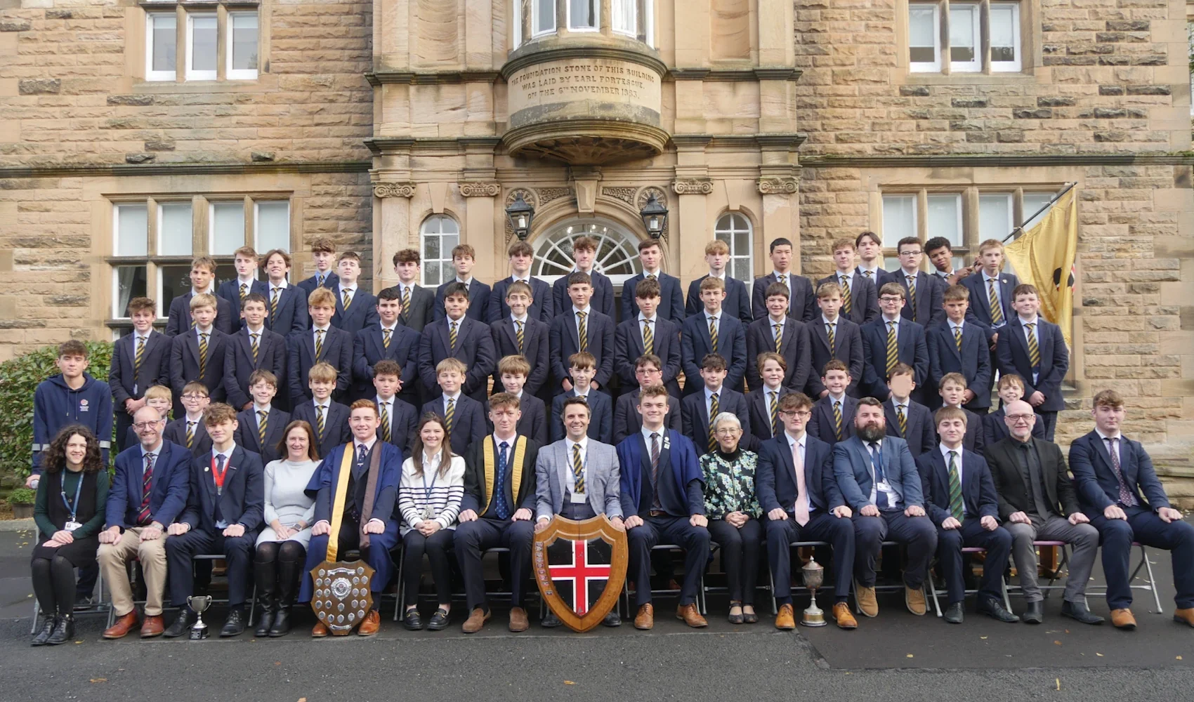 Durham House group photo.