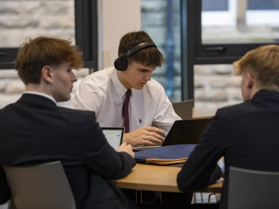 Barnard Castle School Sixth Form pupils.