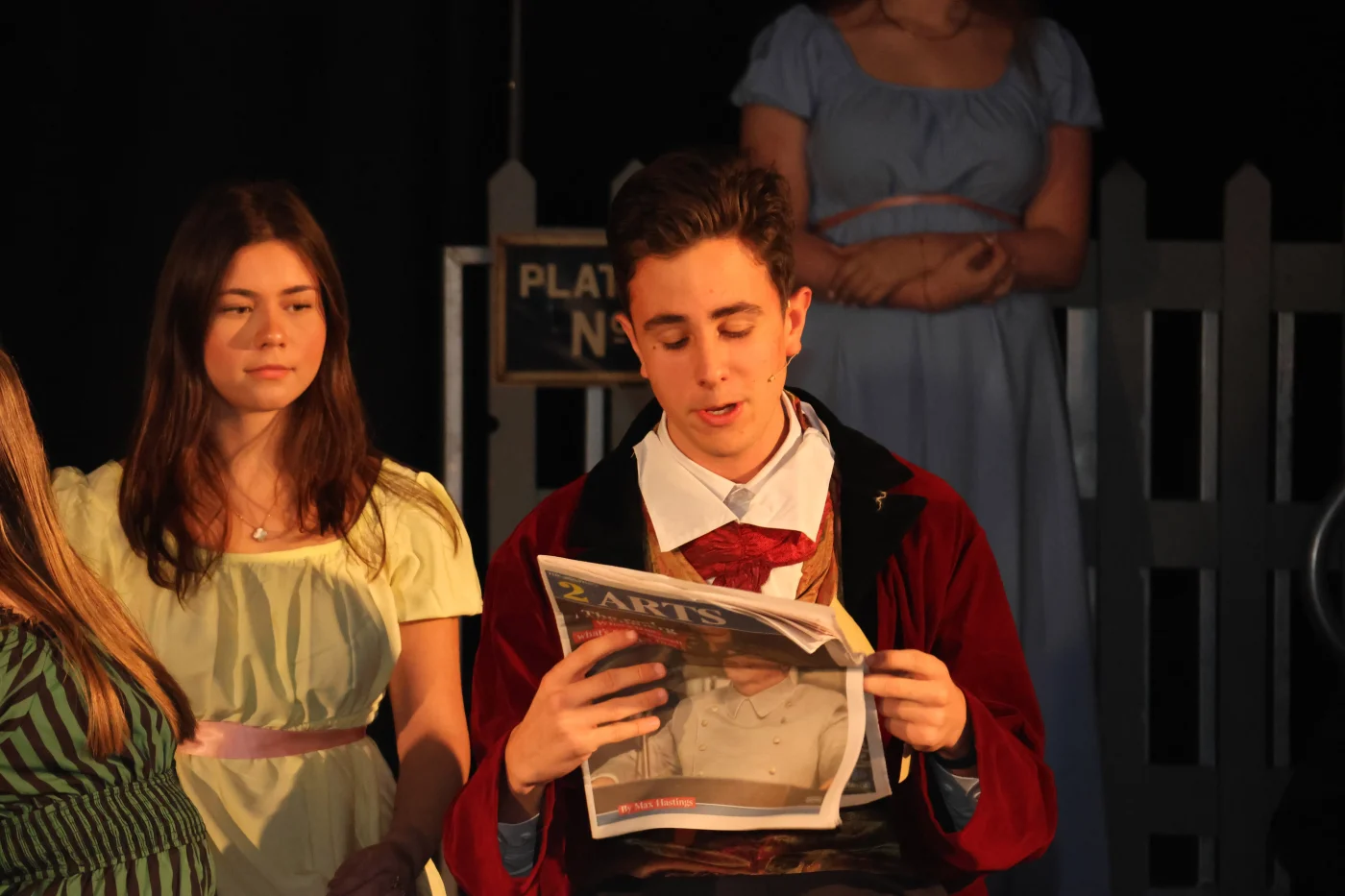 Students from Barney's Senior School performing The Railway Children.