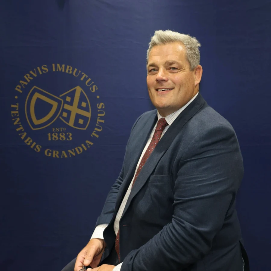Formal photograph of Martin Pepper, Rugby Course Director