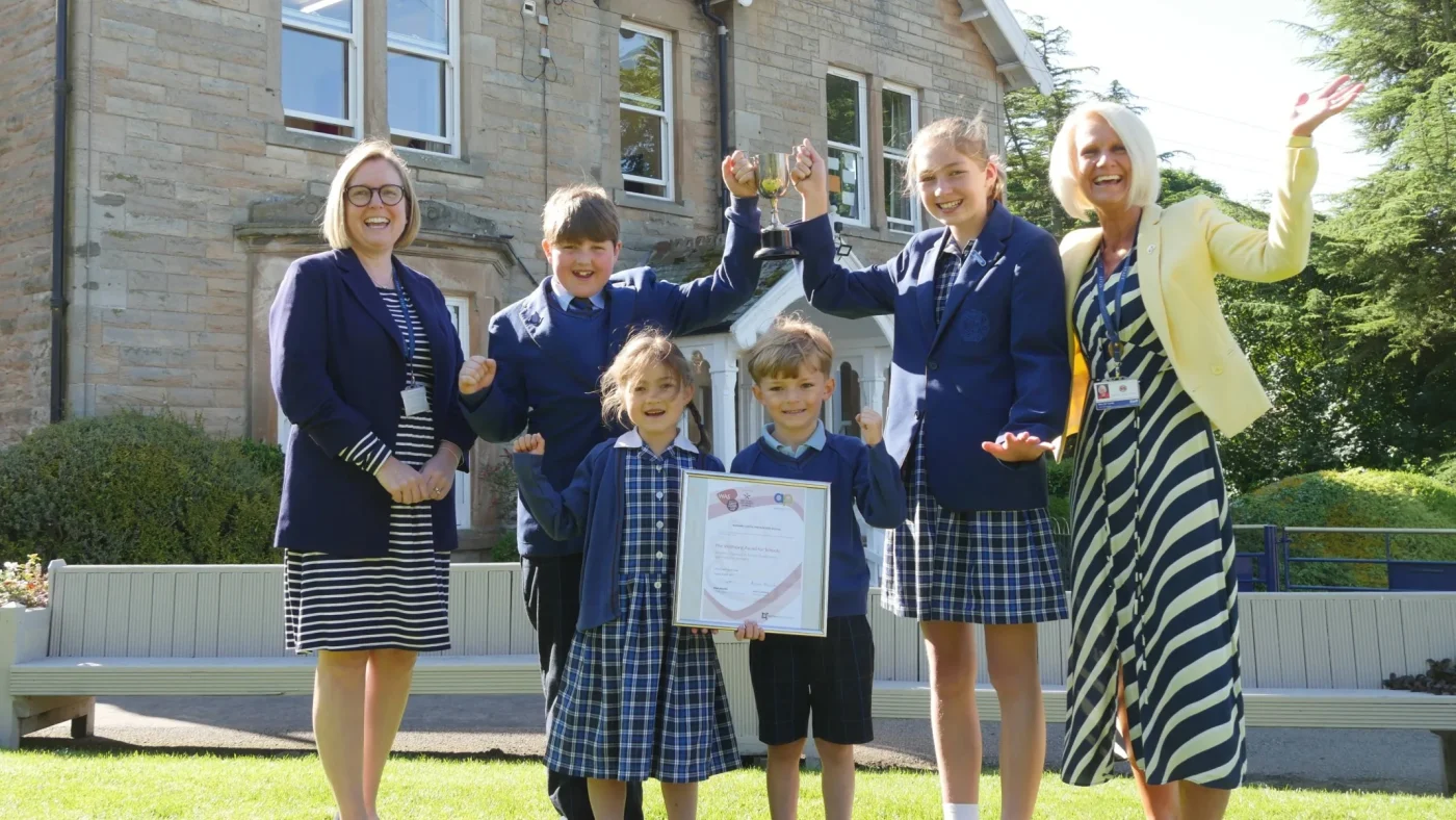 Prep School celebrates wellbeing and sustainability awards
