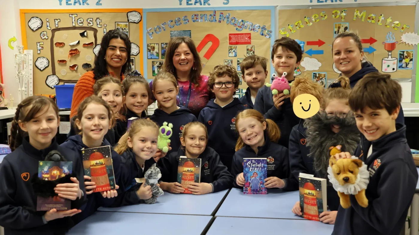 Author Lisette Auton sparks Barney Prep students’ imaginations