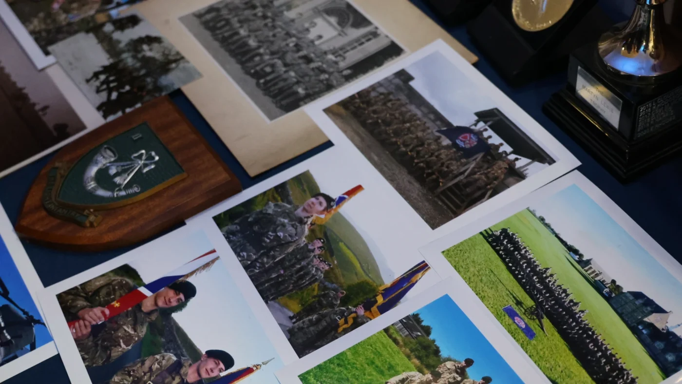 Images of cadets throughout the years at Barney